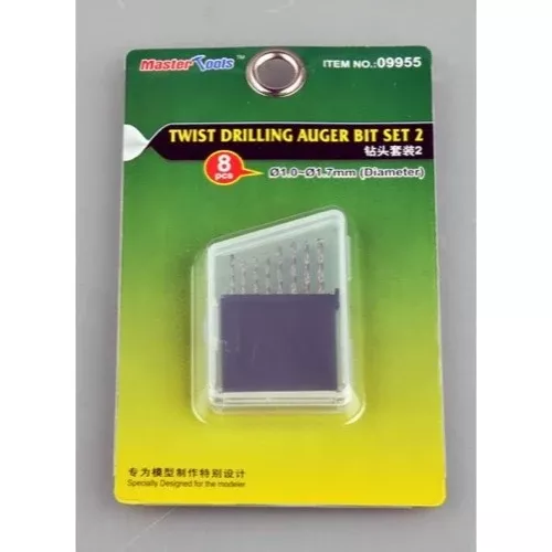 Trumpeter 09955 Twist Drilling Auger Bit Set 2