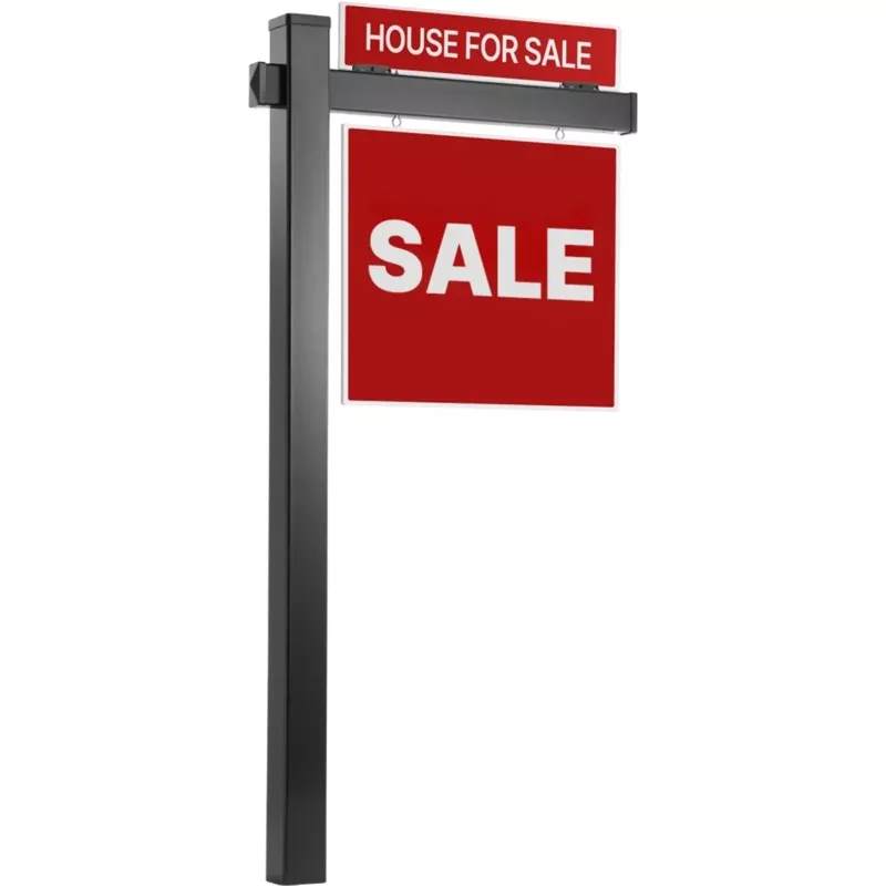 Vevor Sign Post 6′ PVC Real Estate Yard Sign Holder New