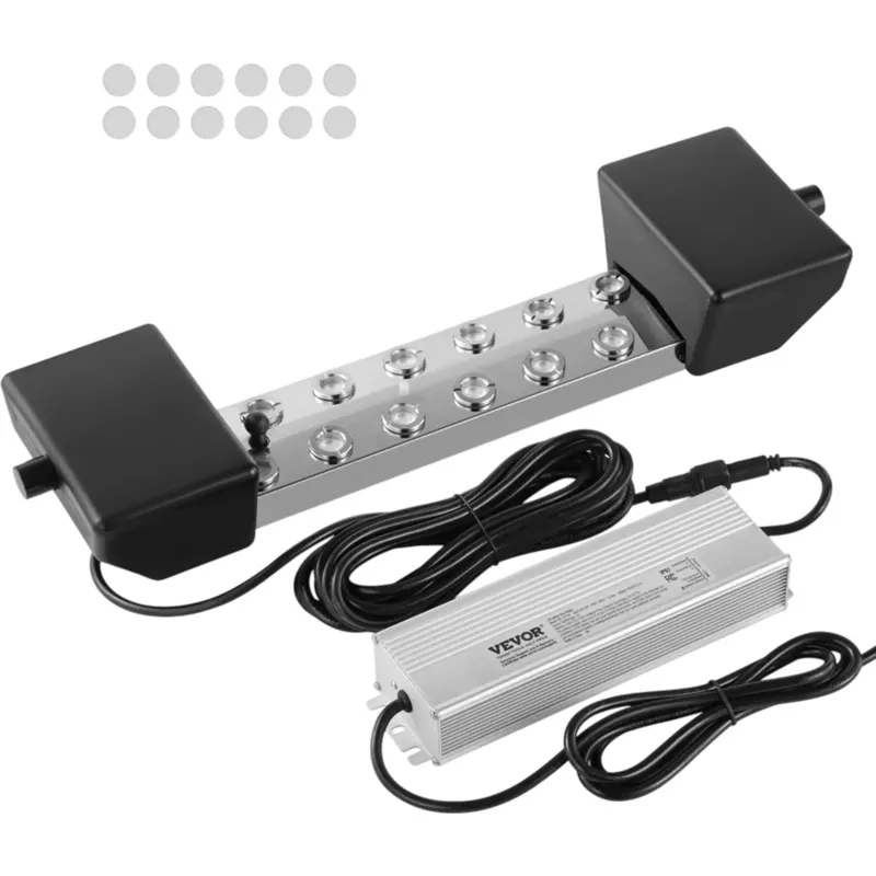 Vevor Ultrasonic Mist Maker 12-Head 9000 mL/h Fogger New