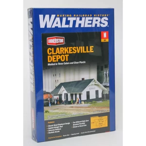 Walthers 933-3240 N Clarkesville Depot Kit