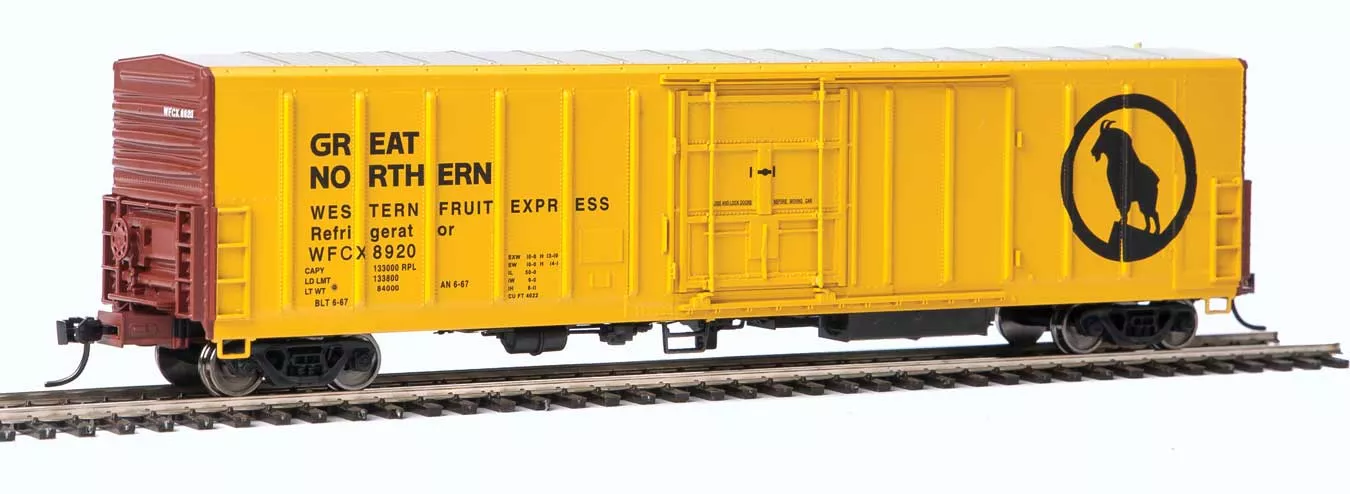Walthers Mainline 910-3912 HO Scale 57′ Mechanical Reefer GN WFCX 8920