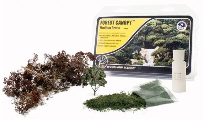 WF1664 F1664 Medium Green Forest Canopy