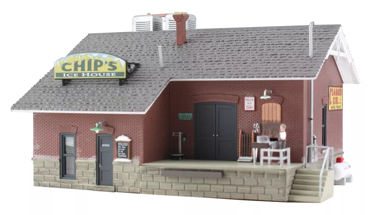 Woodland Scenics N BR4927 Built and Ready Chip's Ice House