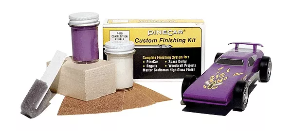 Woodland Scenics P410 PineCar Custom Finishing Kits, Competition Purple