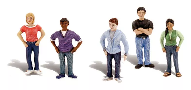 Woodland Scenics SP4451 Young Adults Scene Setters