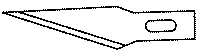 Zona Tools 39921 Replacement Hobby Blades #11 Fine Tip