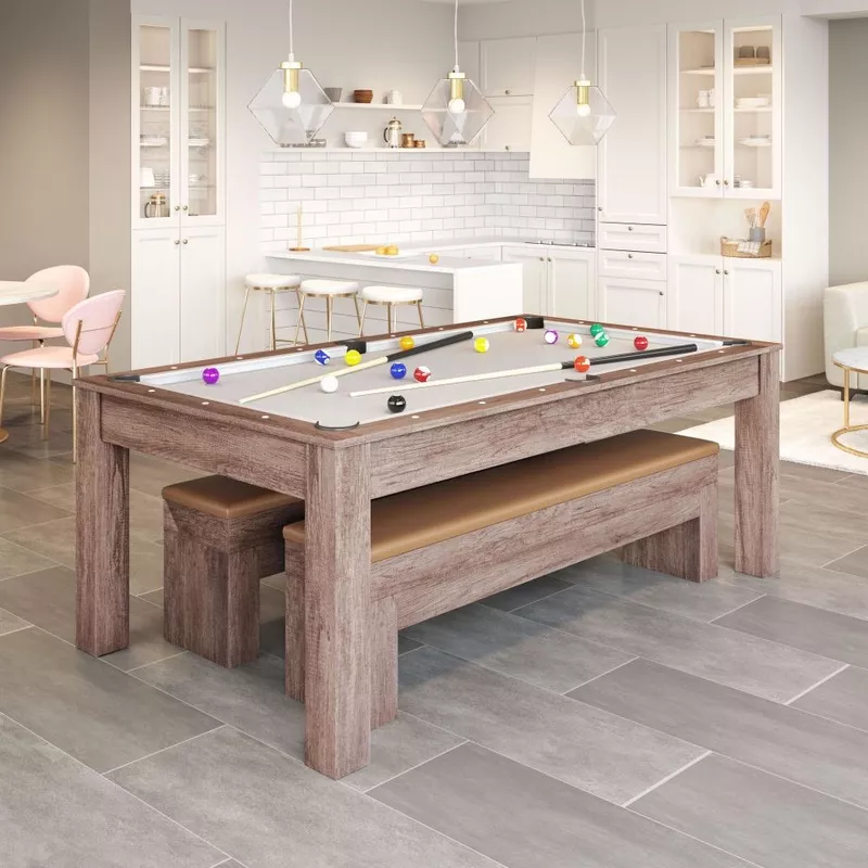 Zuo Mod Bonker 3 in 1 Game Table – Pool and Ping Pong