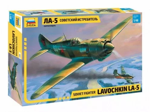 Zvezda 4803 1/48 WWII Soviet La5 Fighter