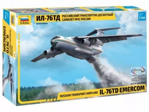 Zvezda 7029 1/144 Russian IL76TD Transport Aircraft (D)