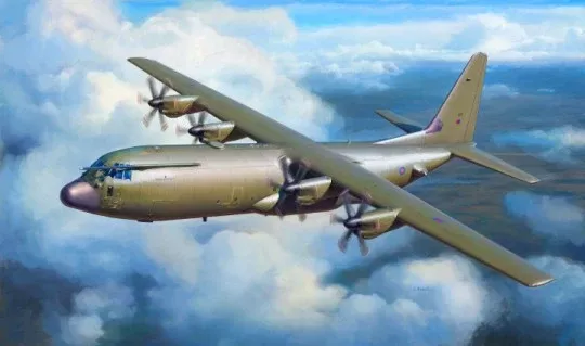 Zvezda 7324 1/72 C130J30 Heavy Transport Aircraft