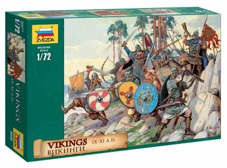 Zvezda 8046 1/72 Vikings IX-XI AD (41)