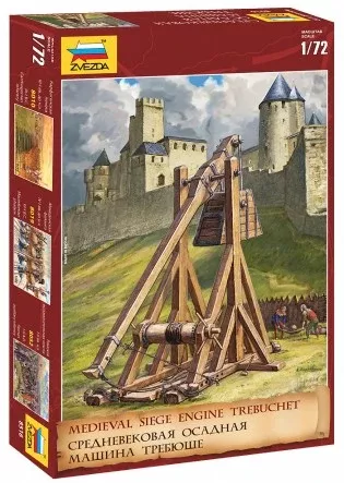 Zvezda 8516 1/72 Trebuchet Medieval Siege Engine